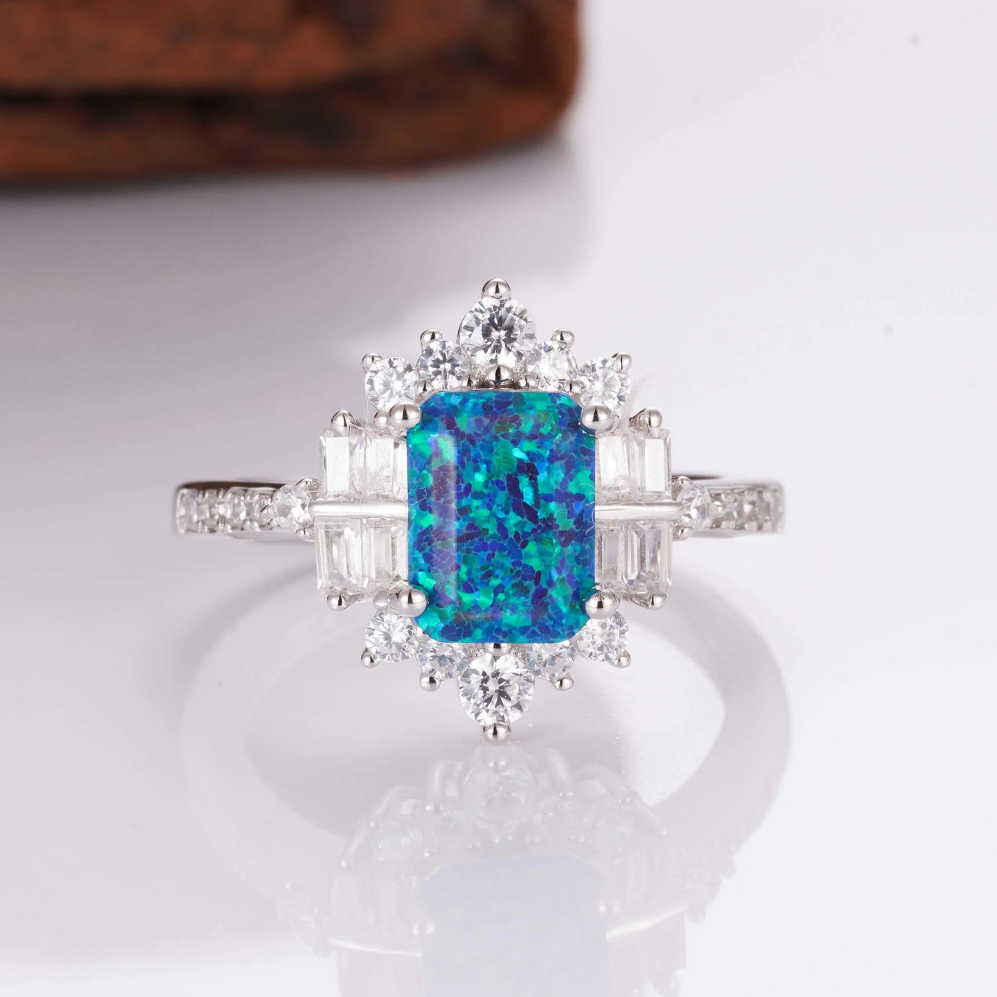 Sea Moss Agate Ring