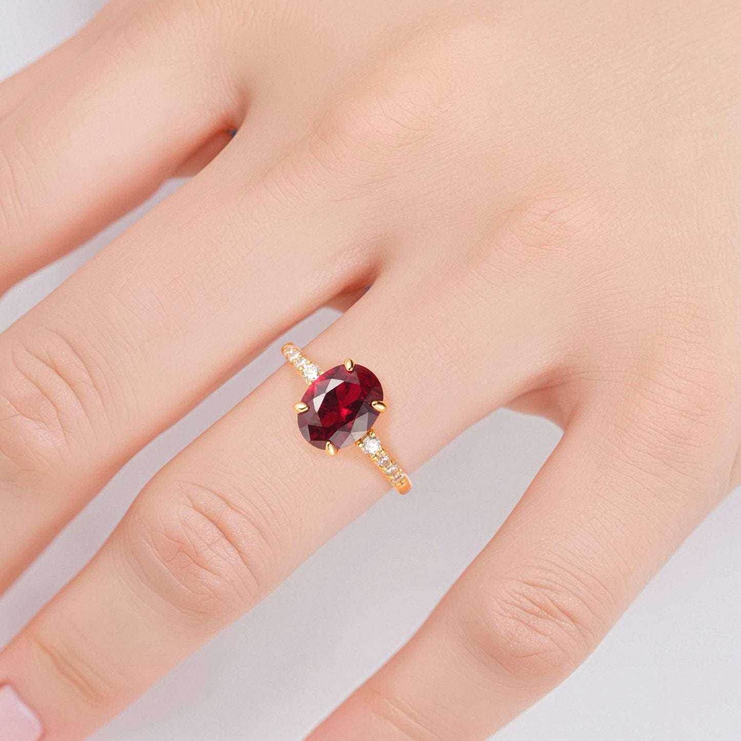 Jorgie Ruby Ring