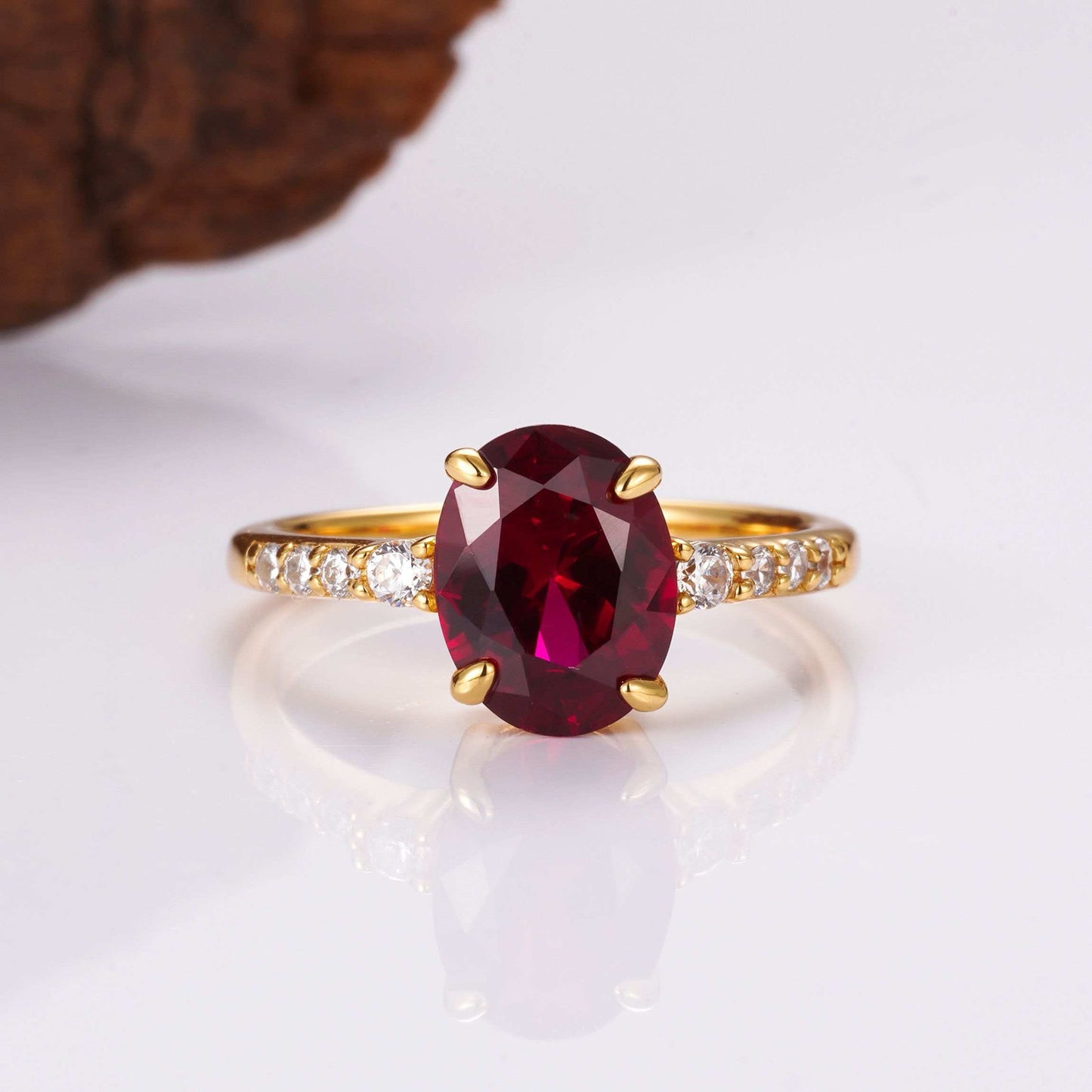 Jorgie Ruby Ring