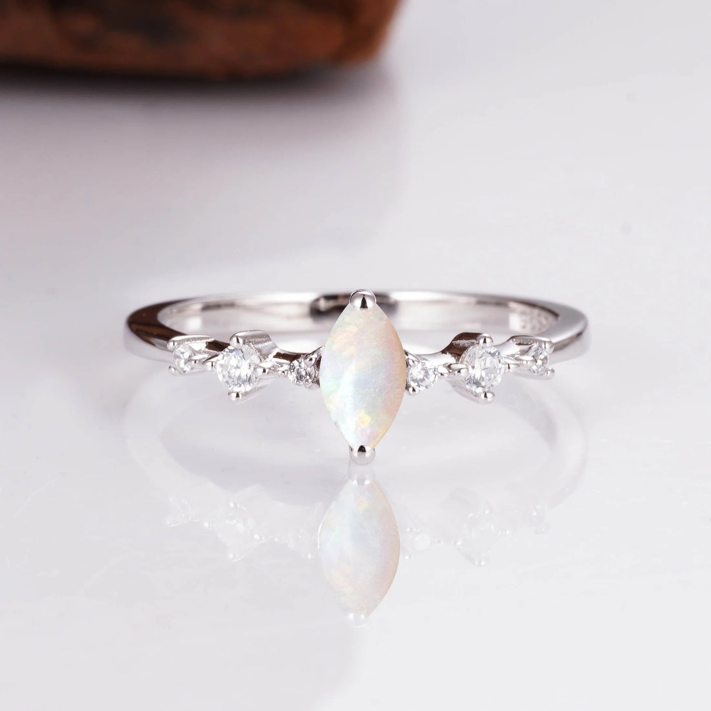 Ava Alexandrite Ring Sterling Silver