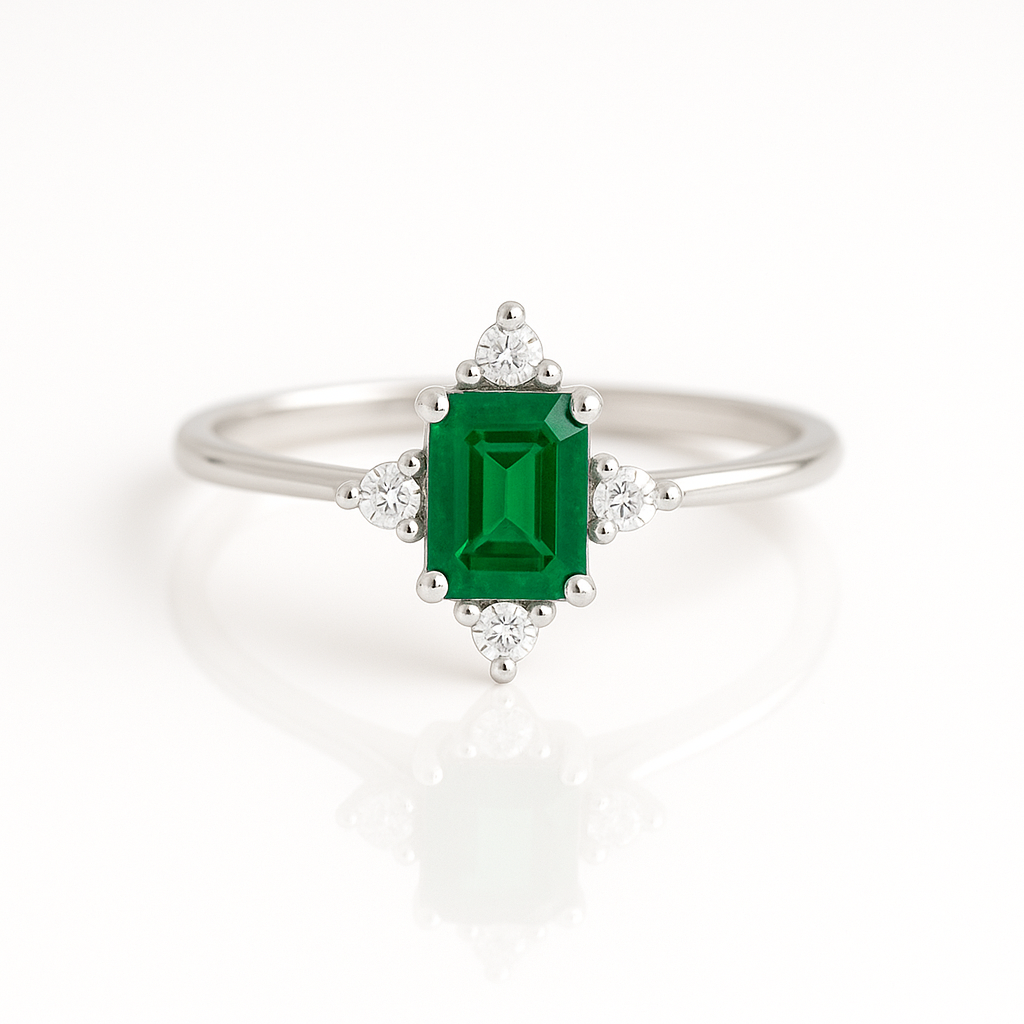 Sia Opal Ring Sterling Silver