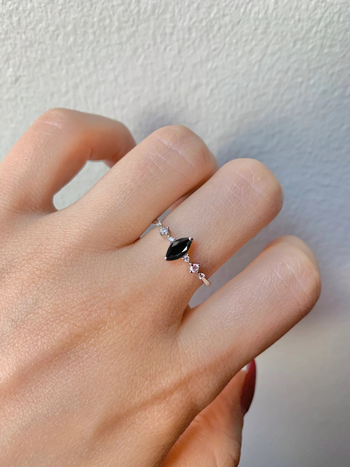 Ava Amethyst Ring Sterling Silver