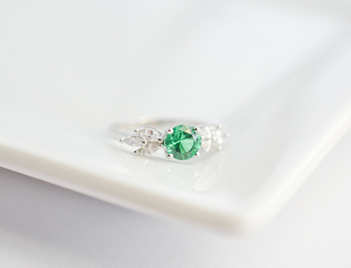 Ada Emerald Ring