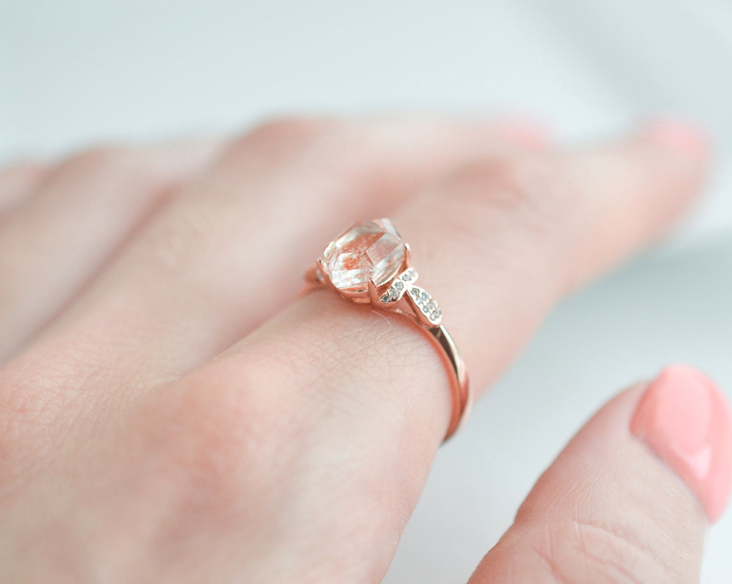 Nyi Galaxy Raw Burn Diamond Ring