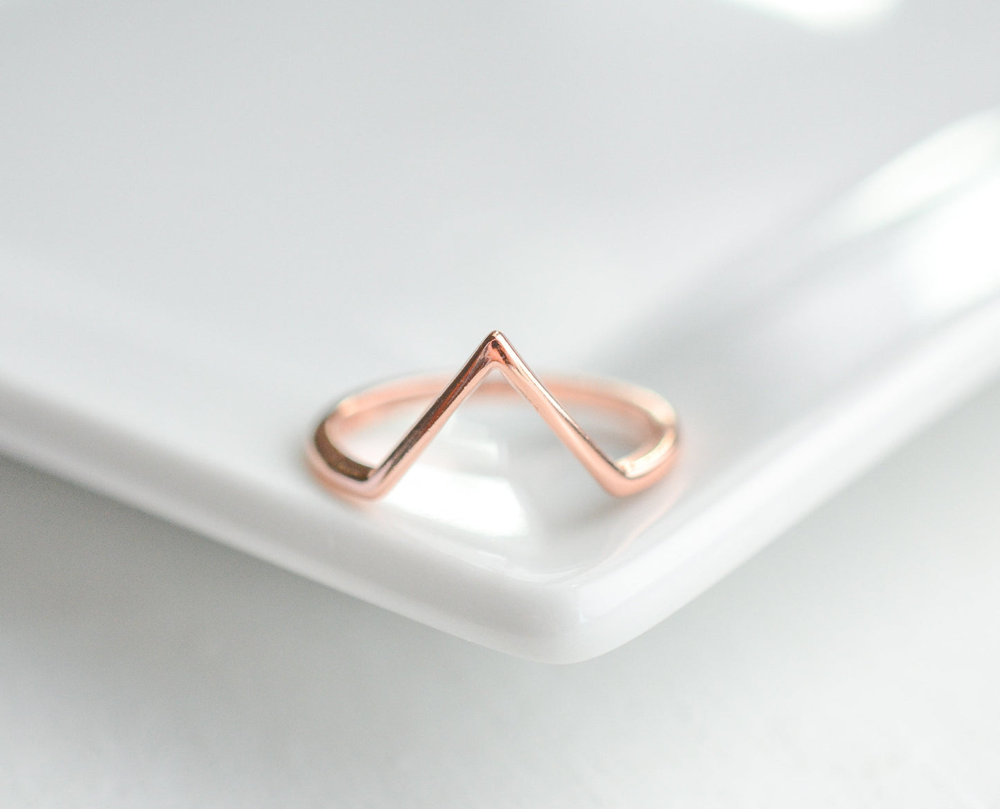 Aoi Curved Stacking Band Sterling Silver