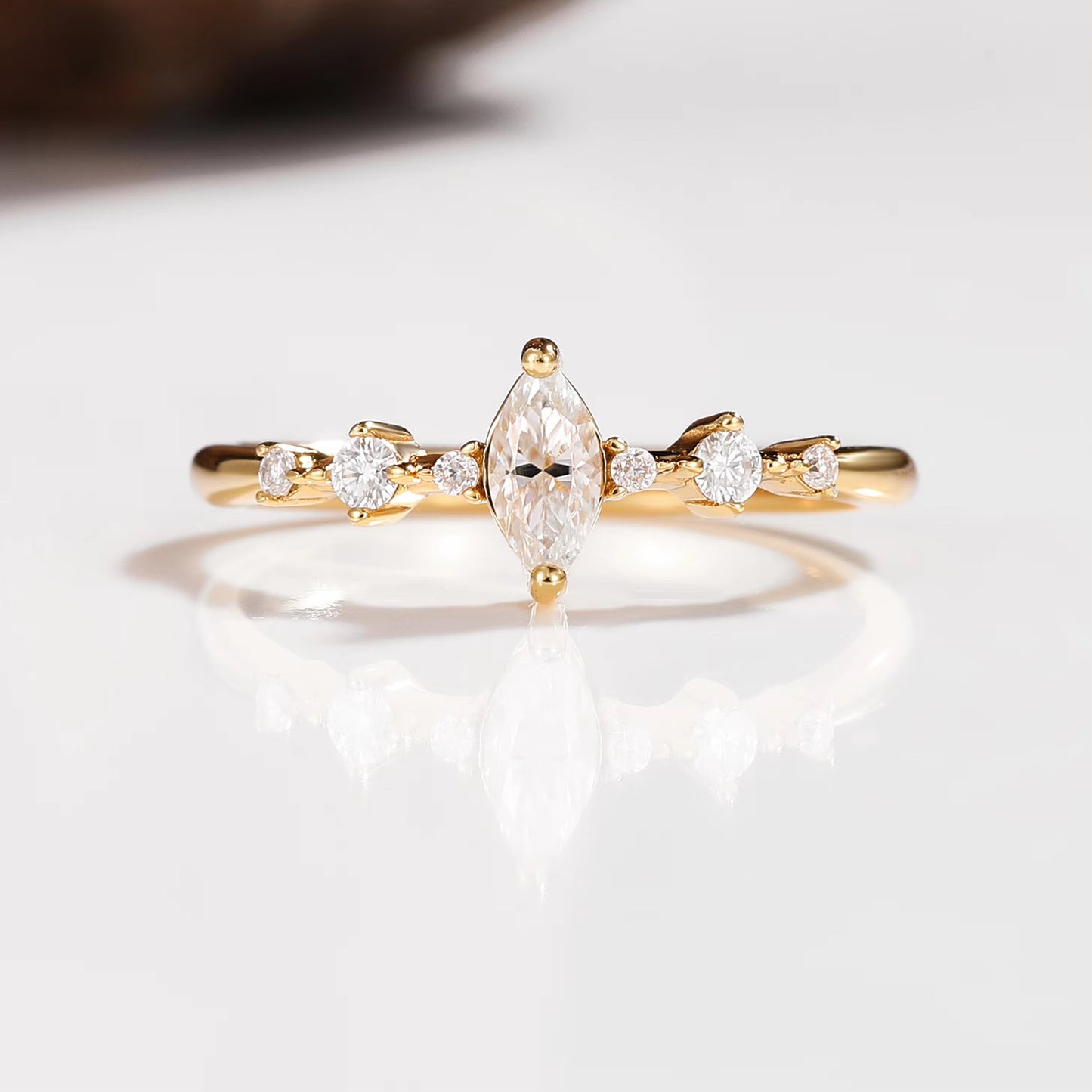 Ava Moissanite Ring