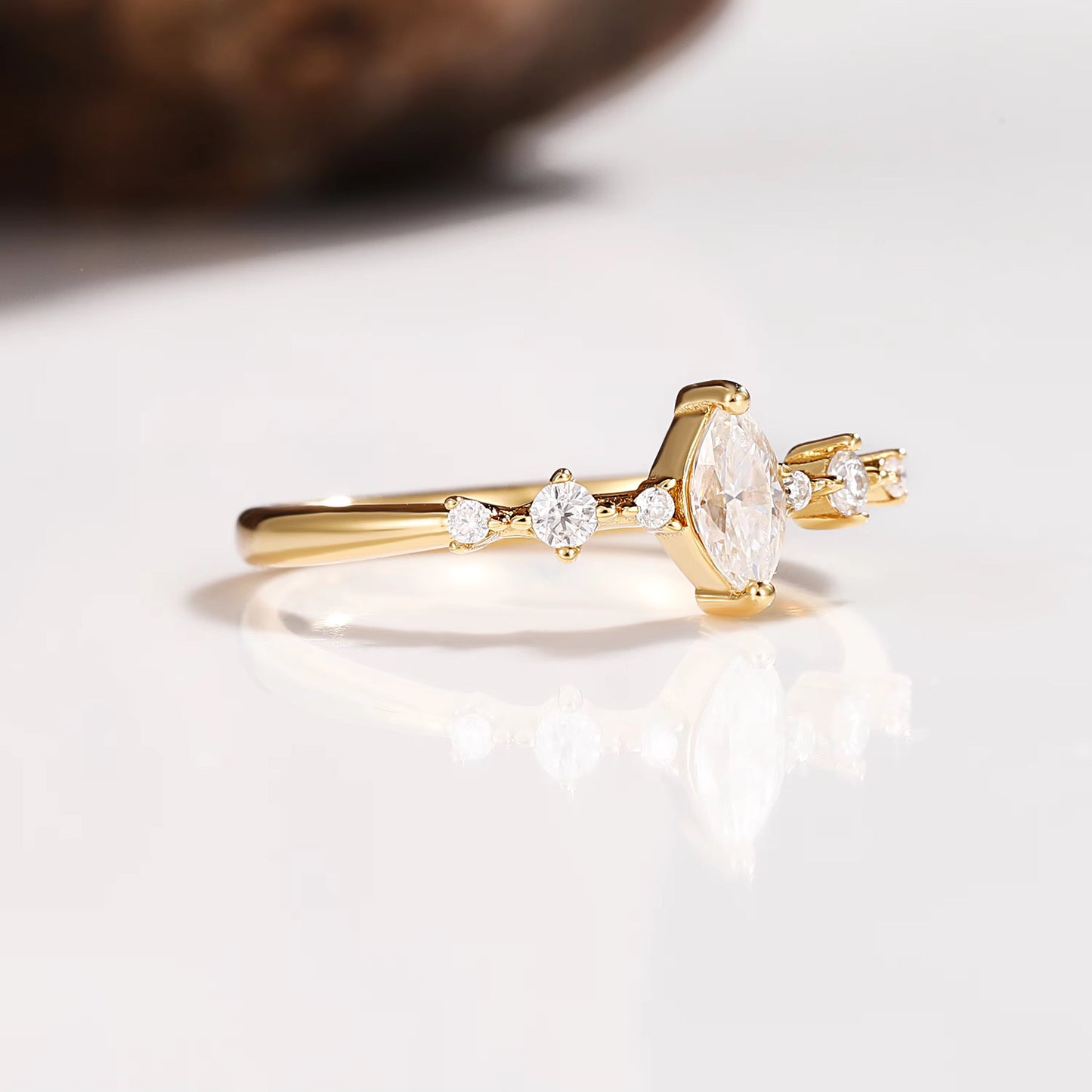 Ava Moissanite Ring