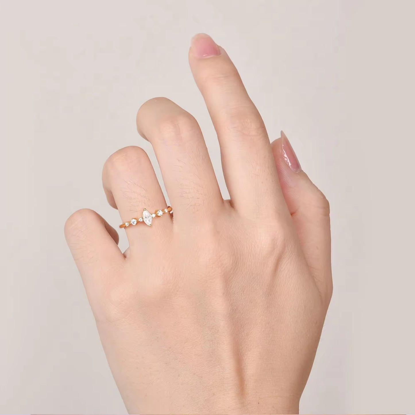 Ava Moissanite Ring