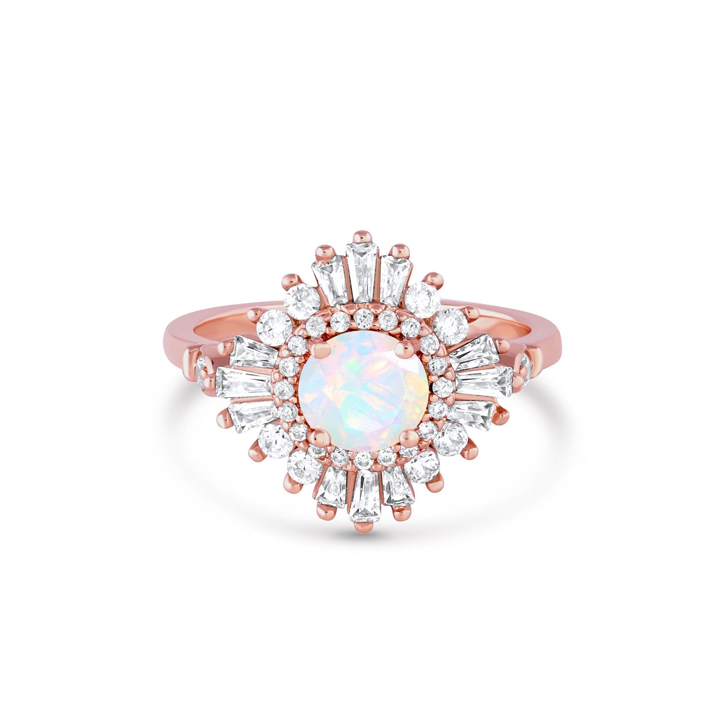 Mae Opal Ring Gold