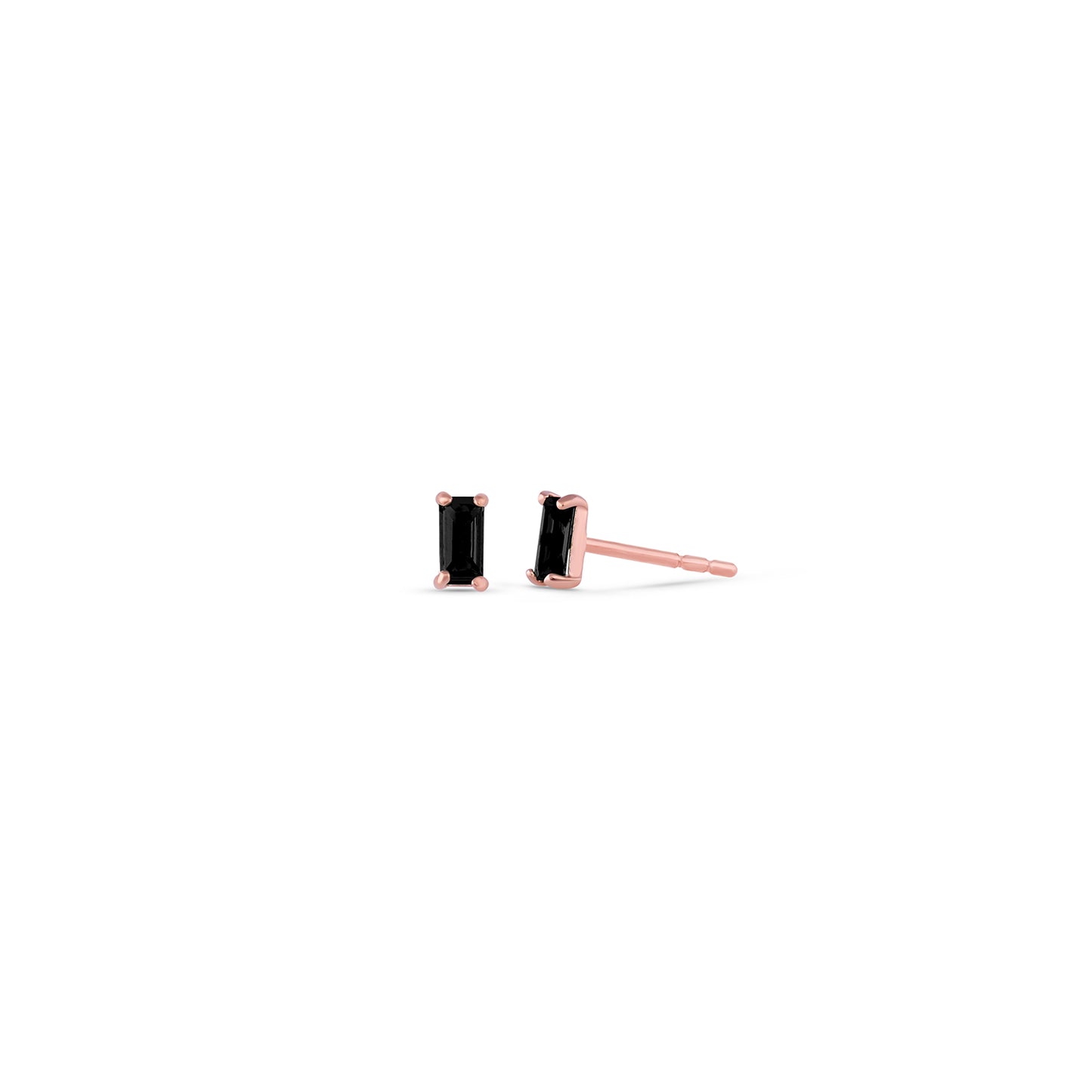 Pia 14k Solid Gold Black Onyx Earrings