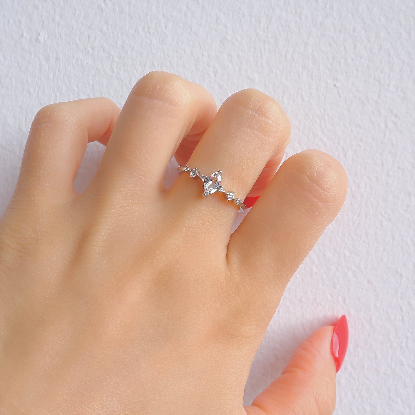 Ava Alexandrite Ring Sterling Silver