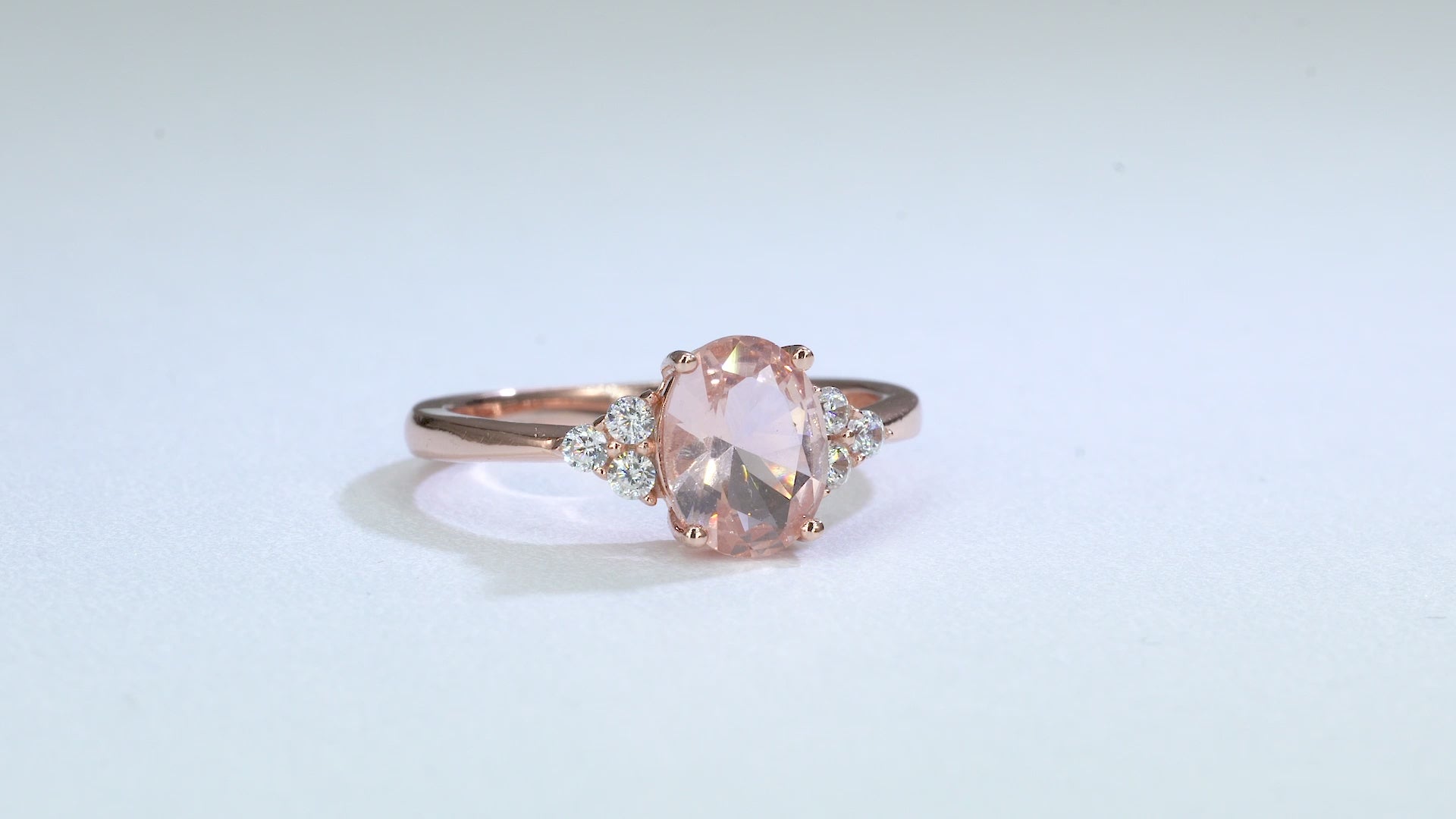 Tya Morganite Ring