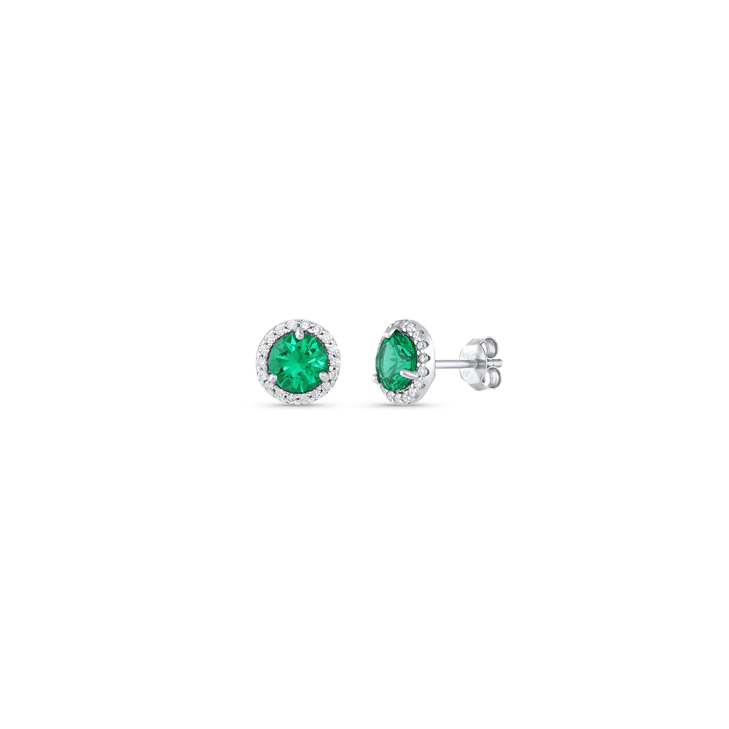 Jia Emerald Earrings