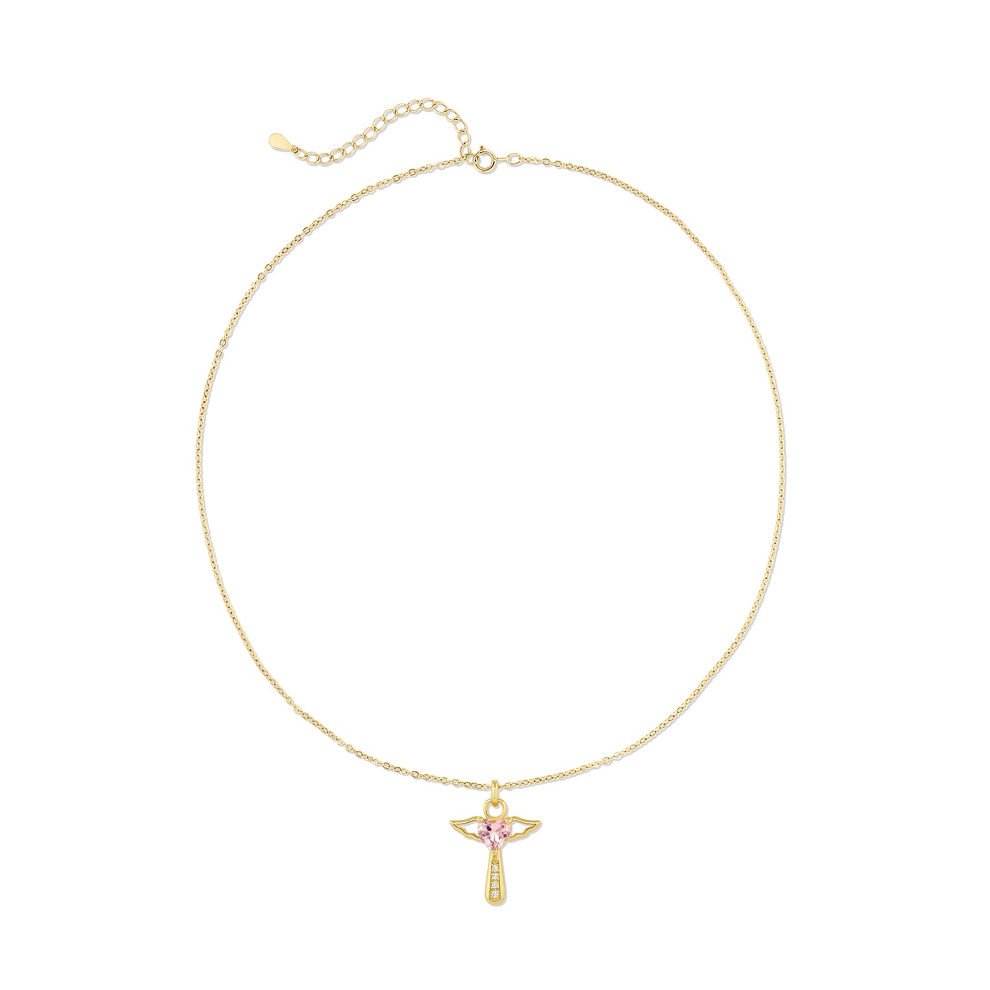 Bai Angel Necklace Morganite