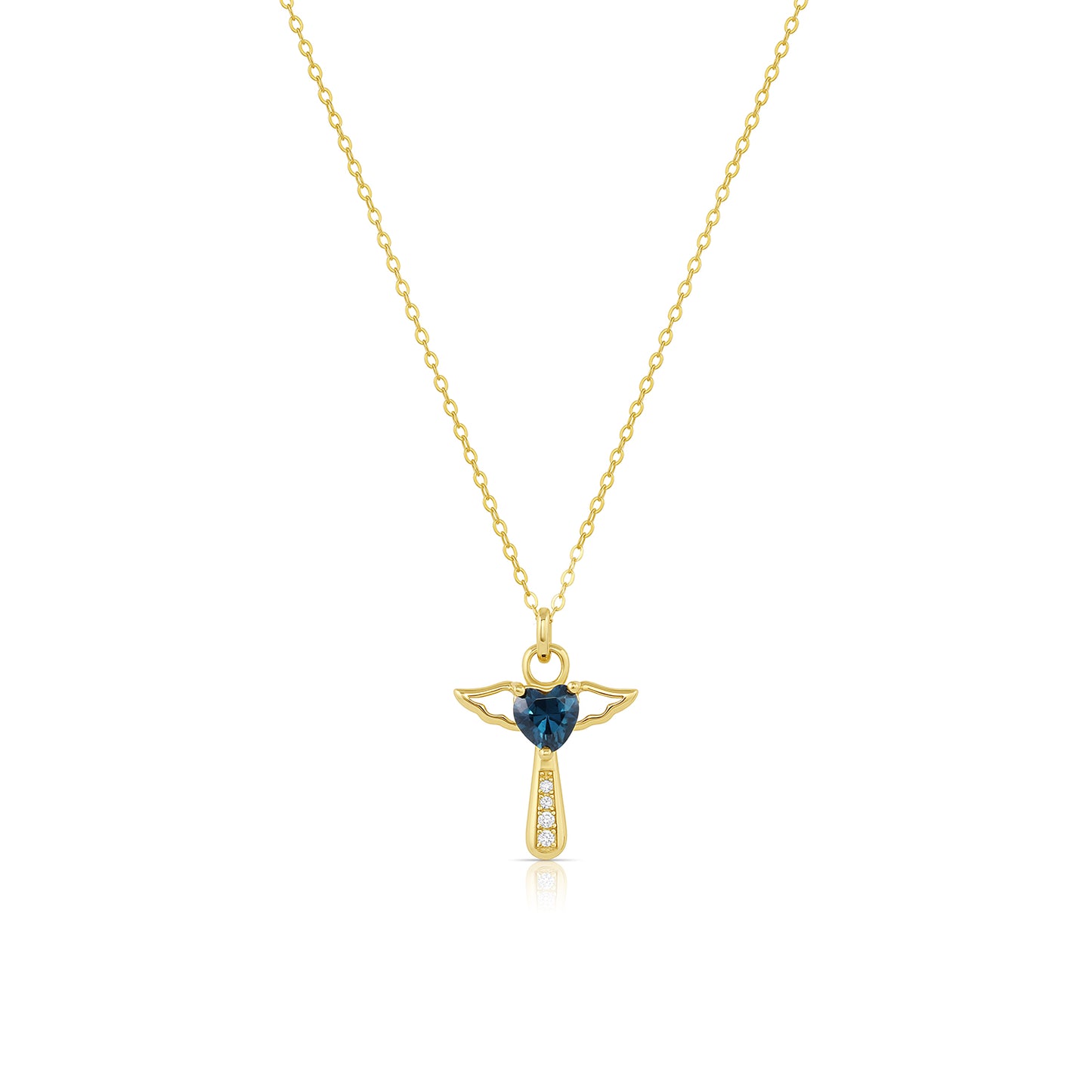 Bai Angel Necklace London Blue Topaz