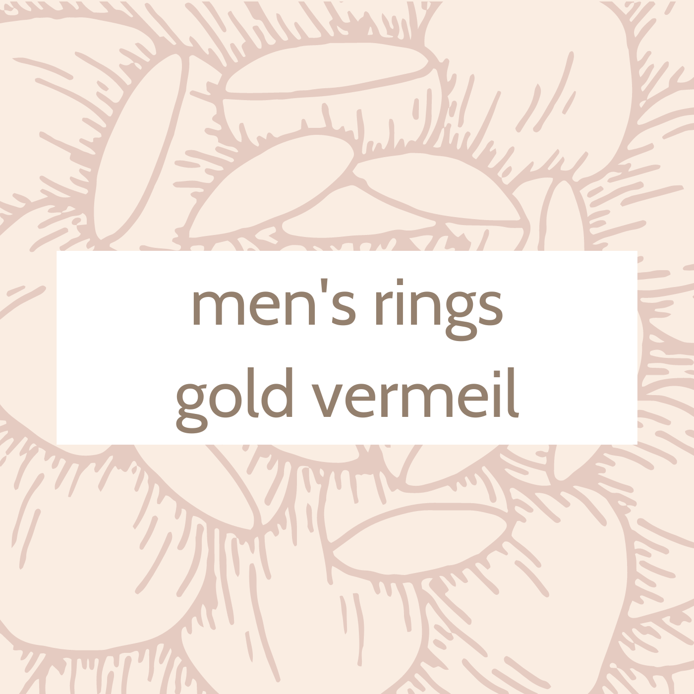 Men's Rings Gold