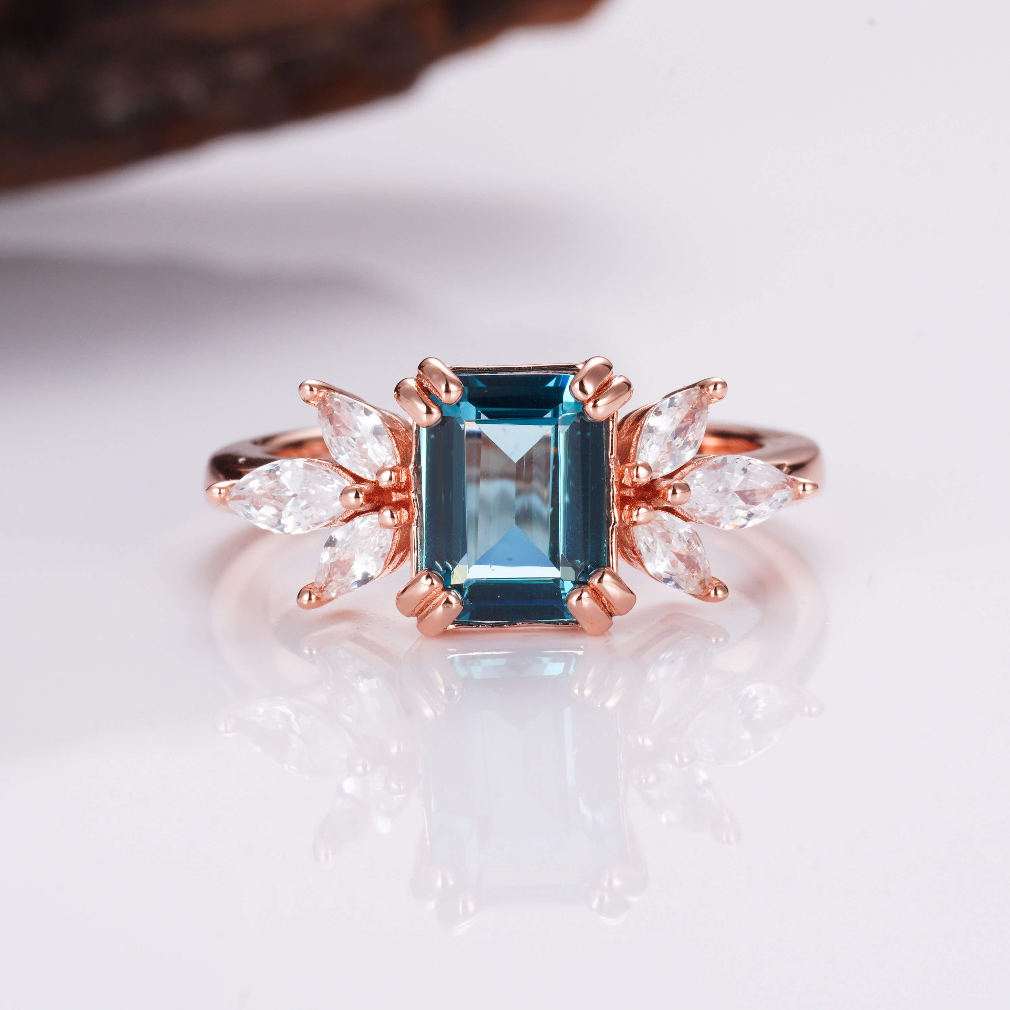 Ivy London Blue Topaz Ring