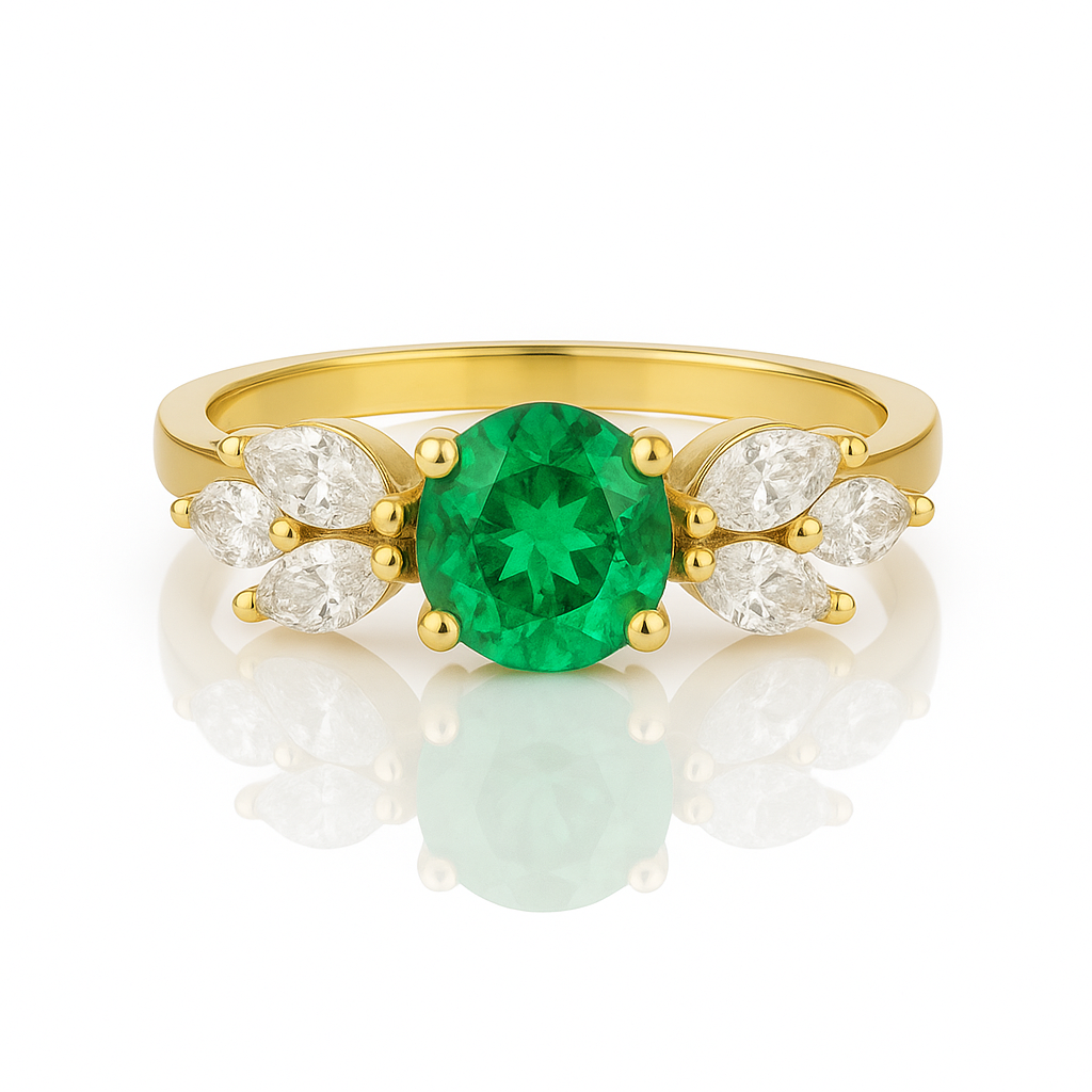 Ada Alexandrite Ring Gold