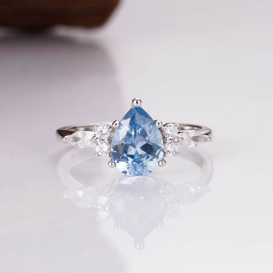Marie Aquamarine Ring