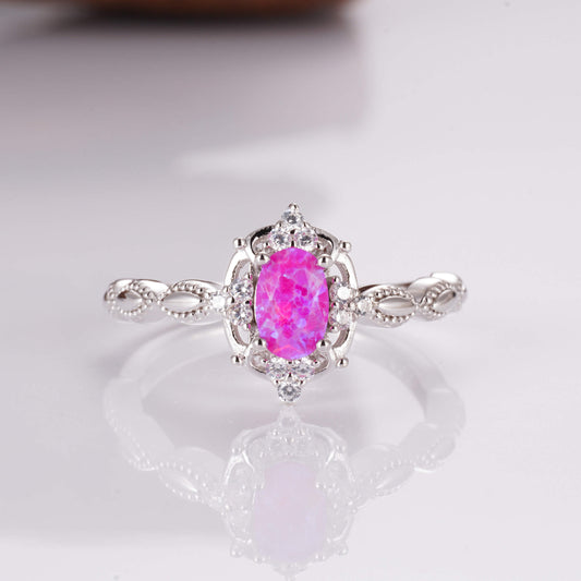 Fia Orchard Pink Opal Ring
