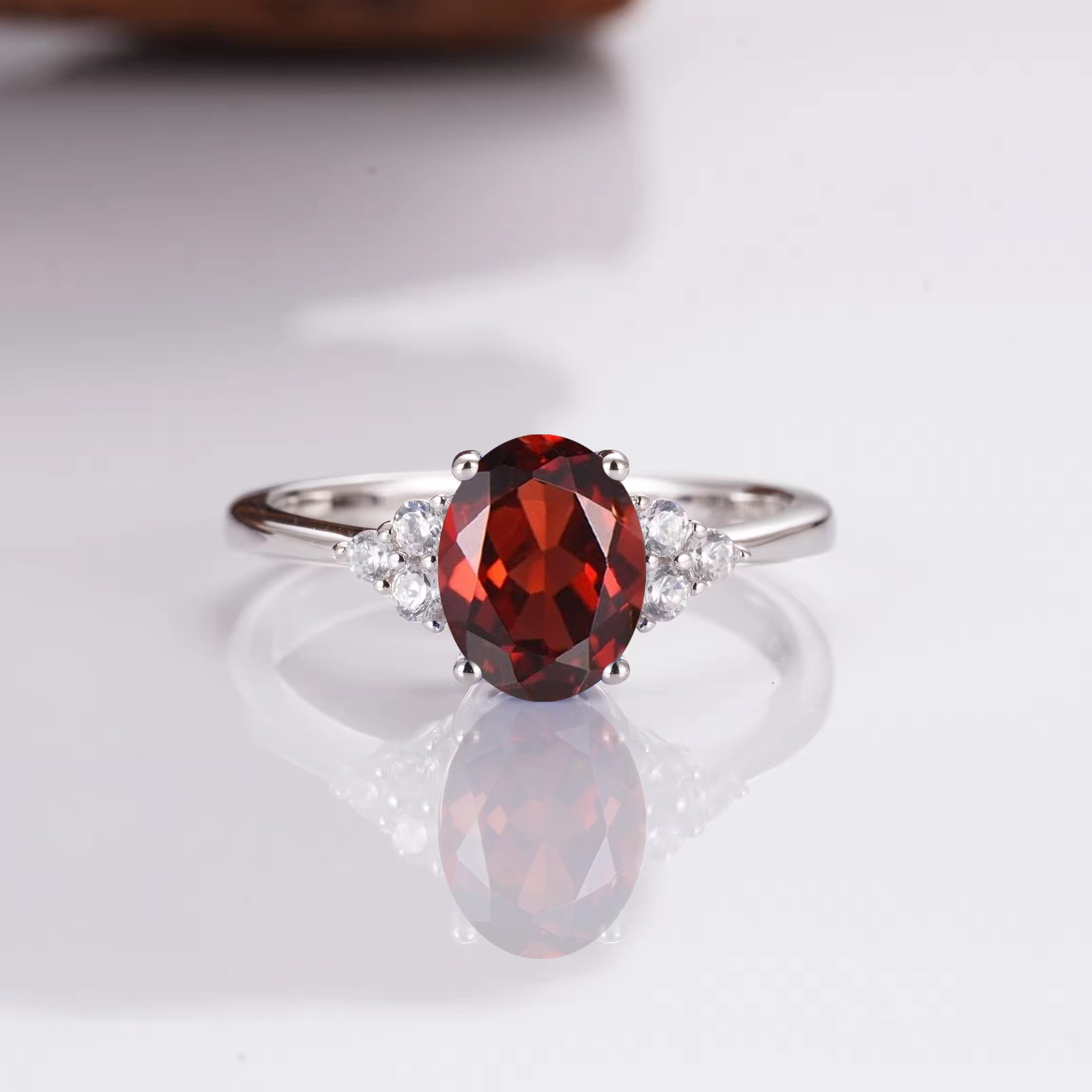 Tya Garnet Ring