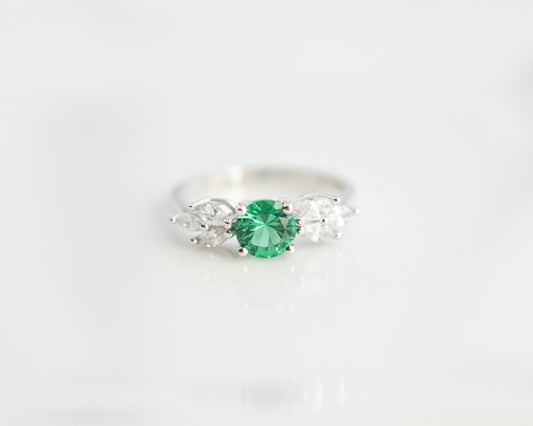 Ada Emerald Ring