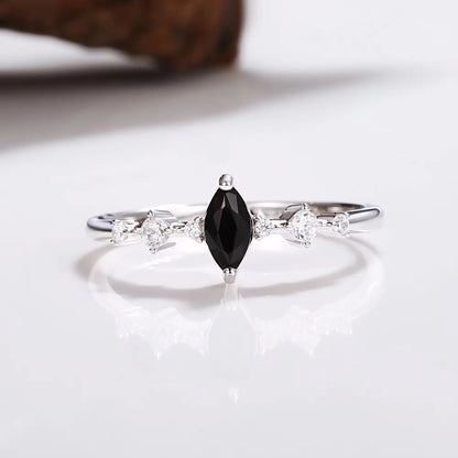 Ava Amethyst Ring Sterling Silver