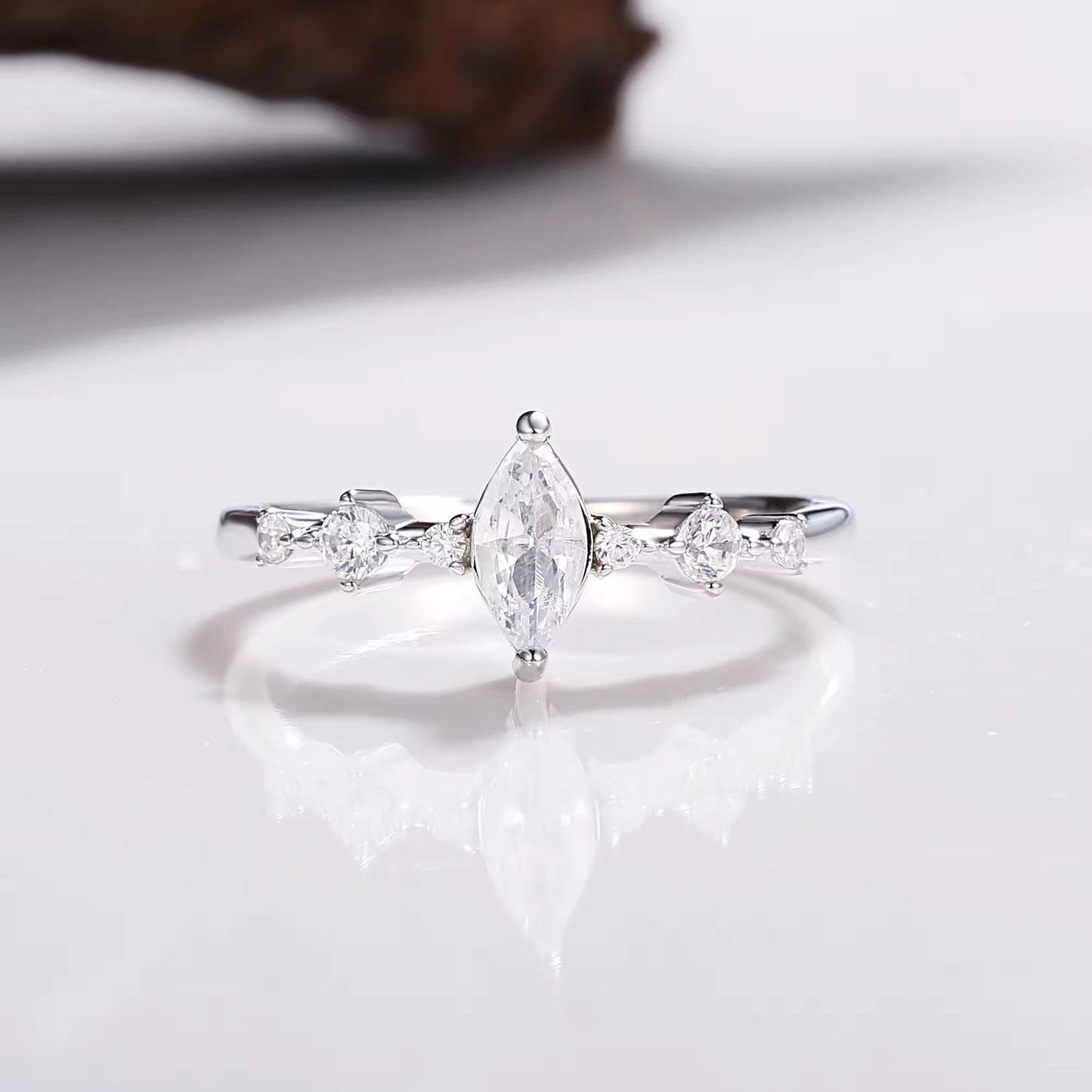 Ava Amethyst Ring Sterling Silver