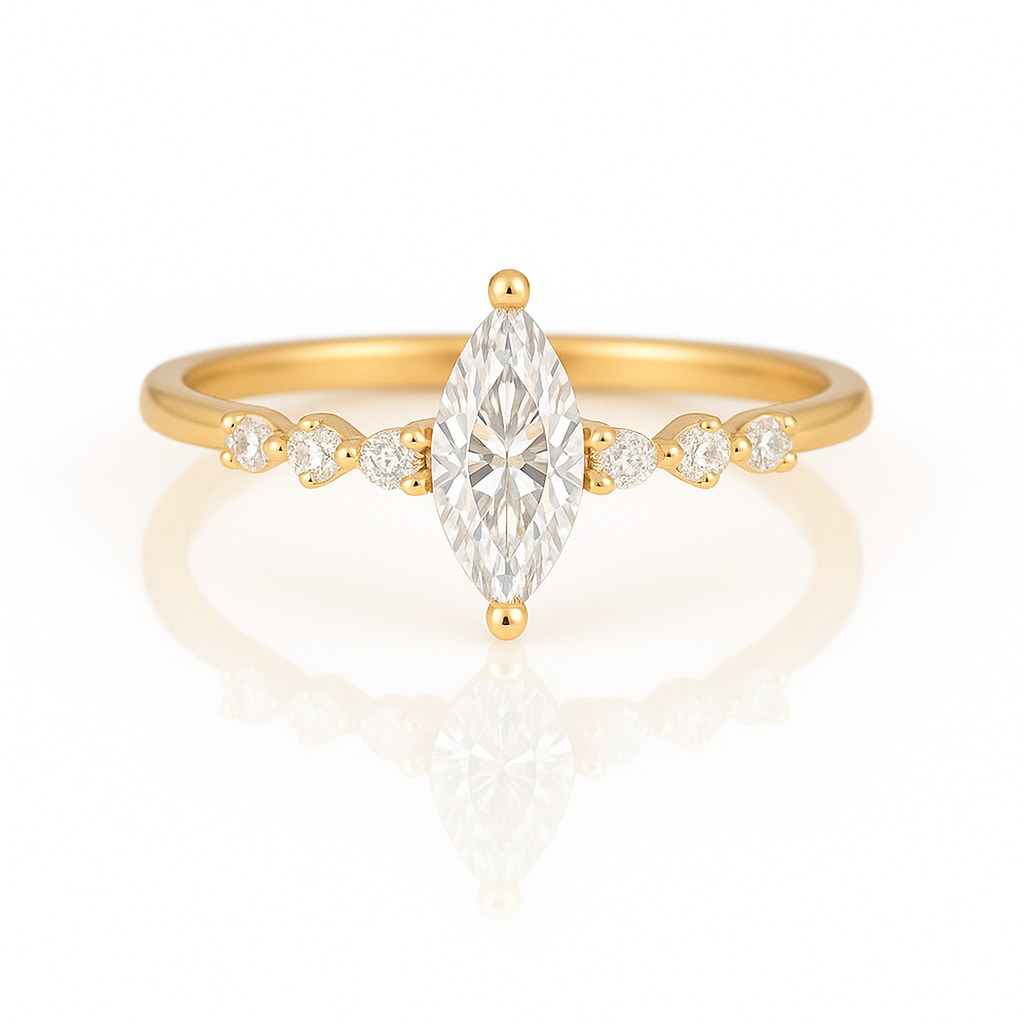 Ava Moissanite Ring