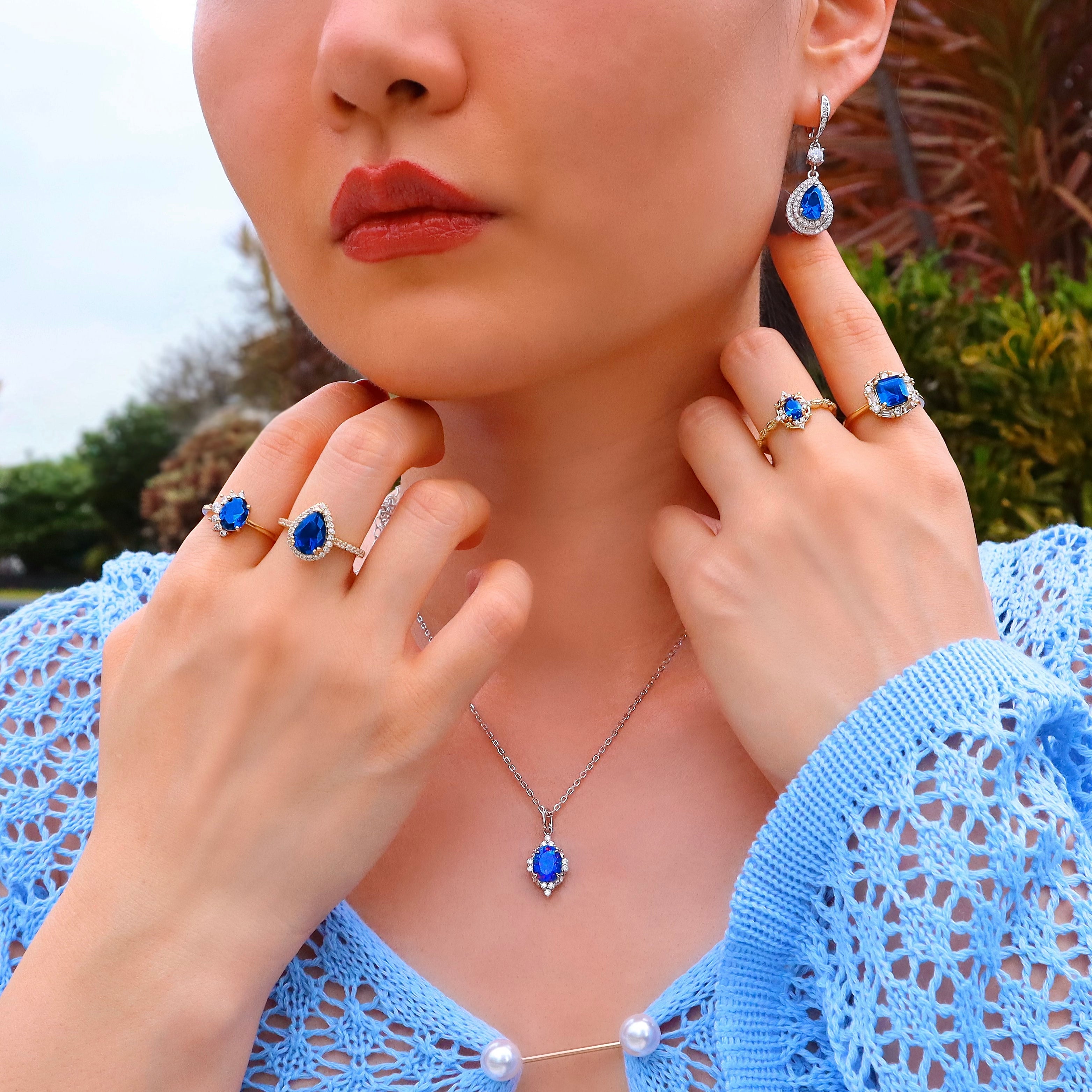 Sapphire jewelry 