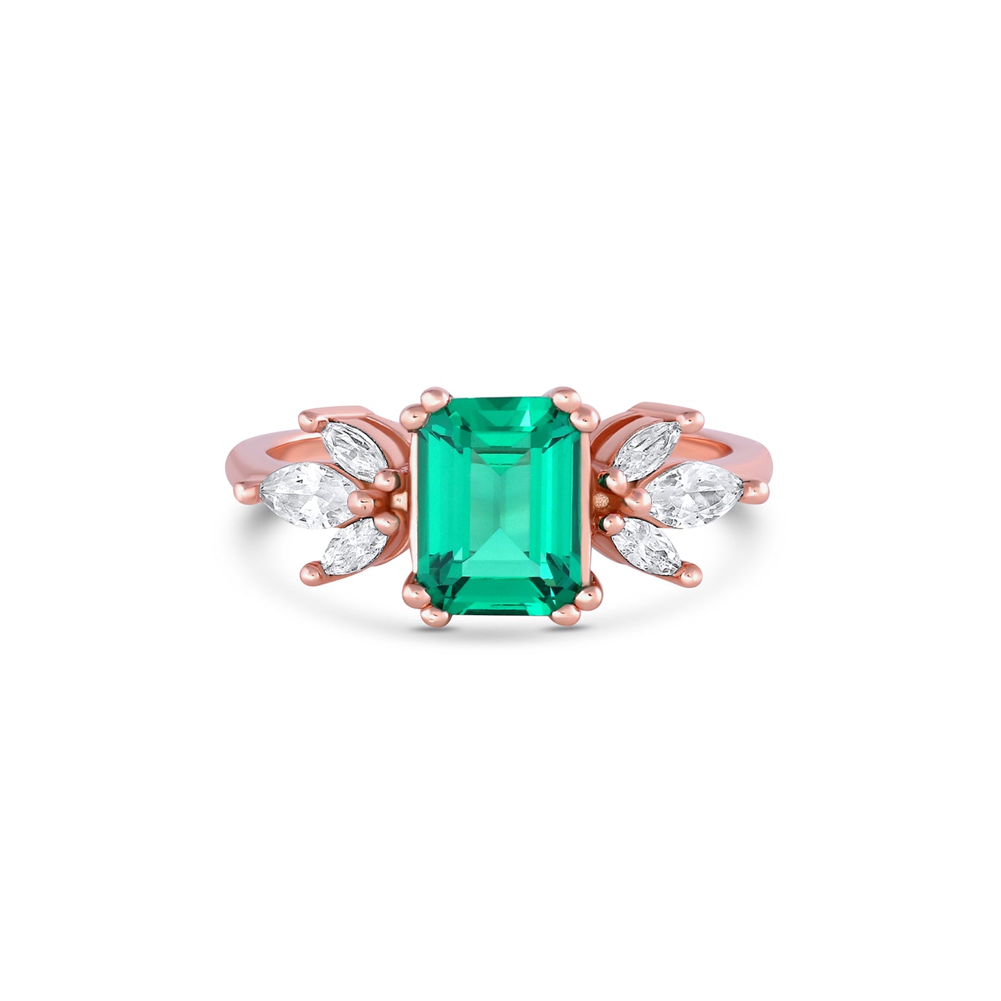 Ivy Emerald Ring