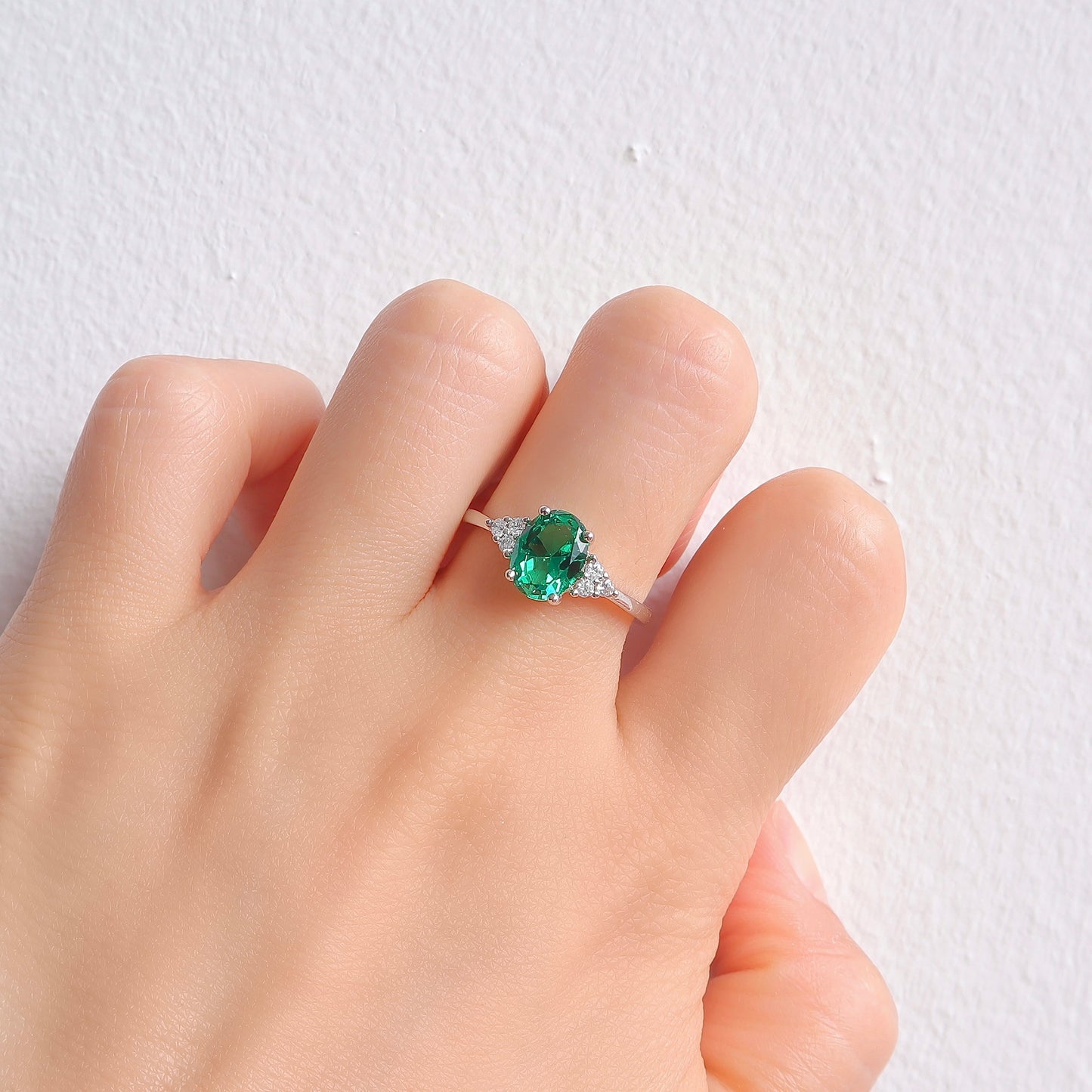 Tya Emerald Ring