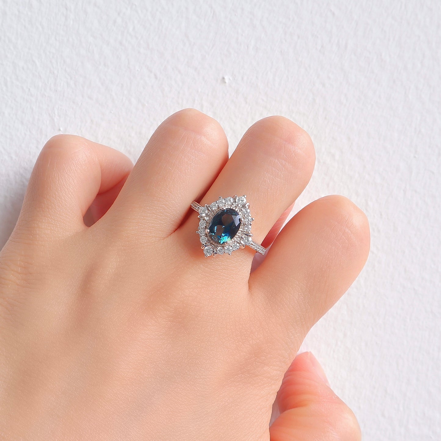 Mei London Blue Ring