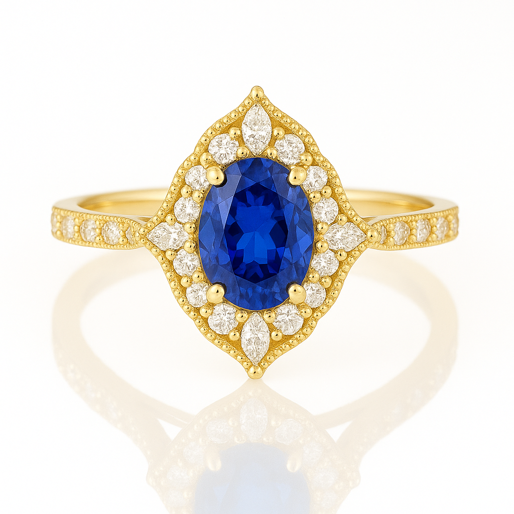 Ash Alexandrite Ring