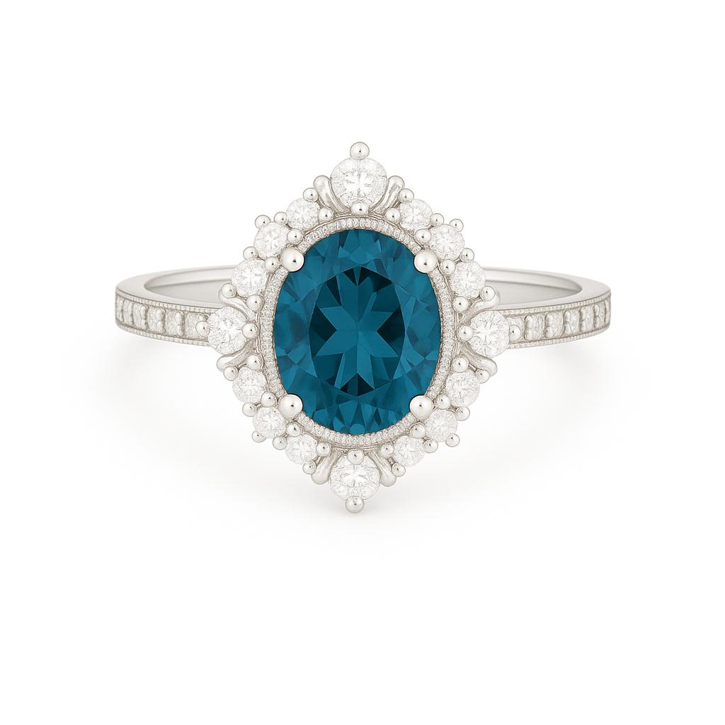 Mei London Blue Ring