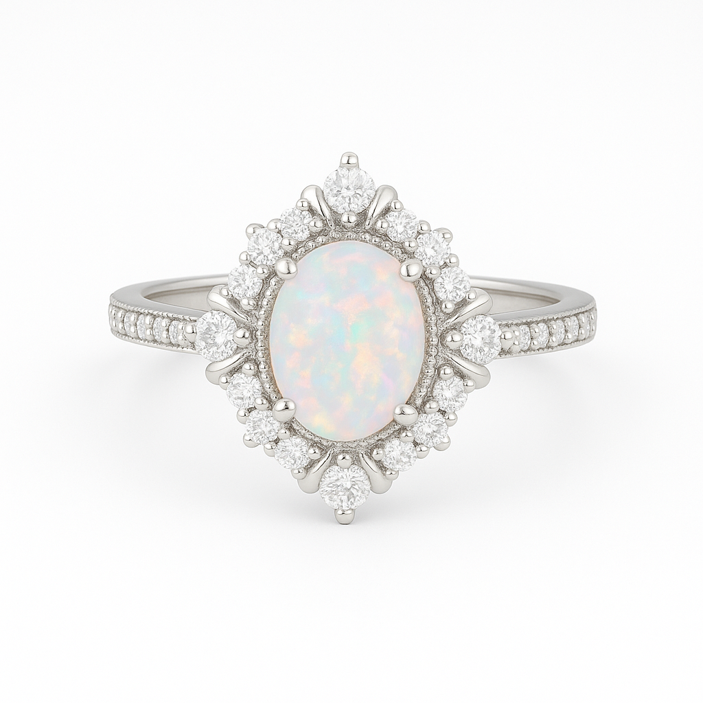 Mei Opal Ring