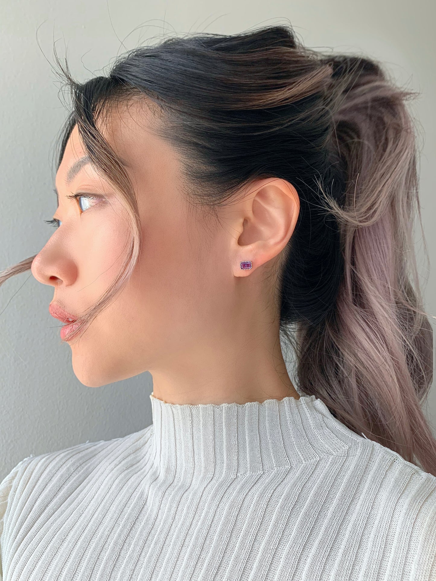 Nya Alexandrite Earrings