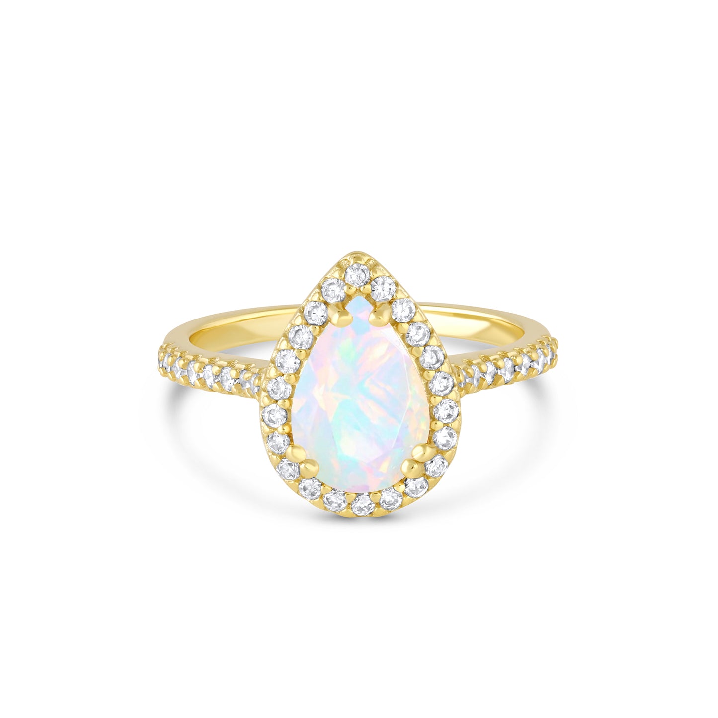 Nia Opal Ring Sterling Silver