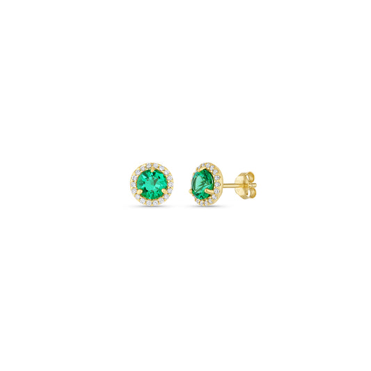 Jia Emerald Earrings