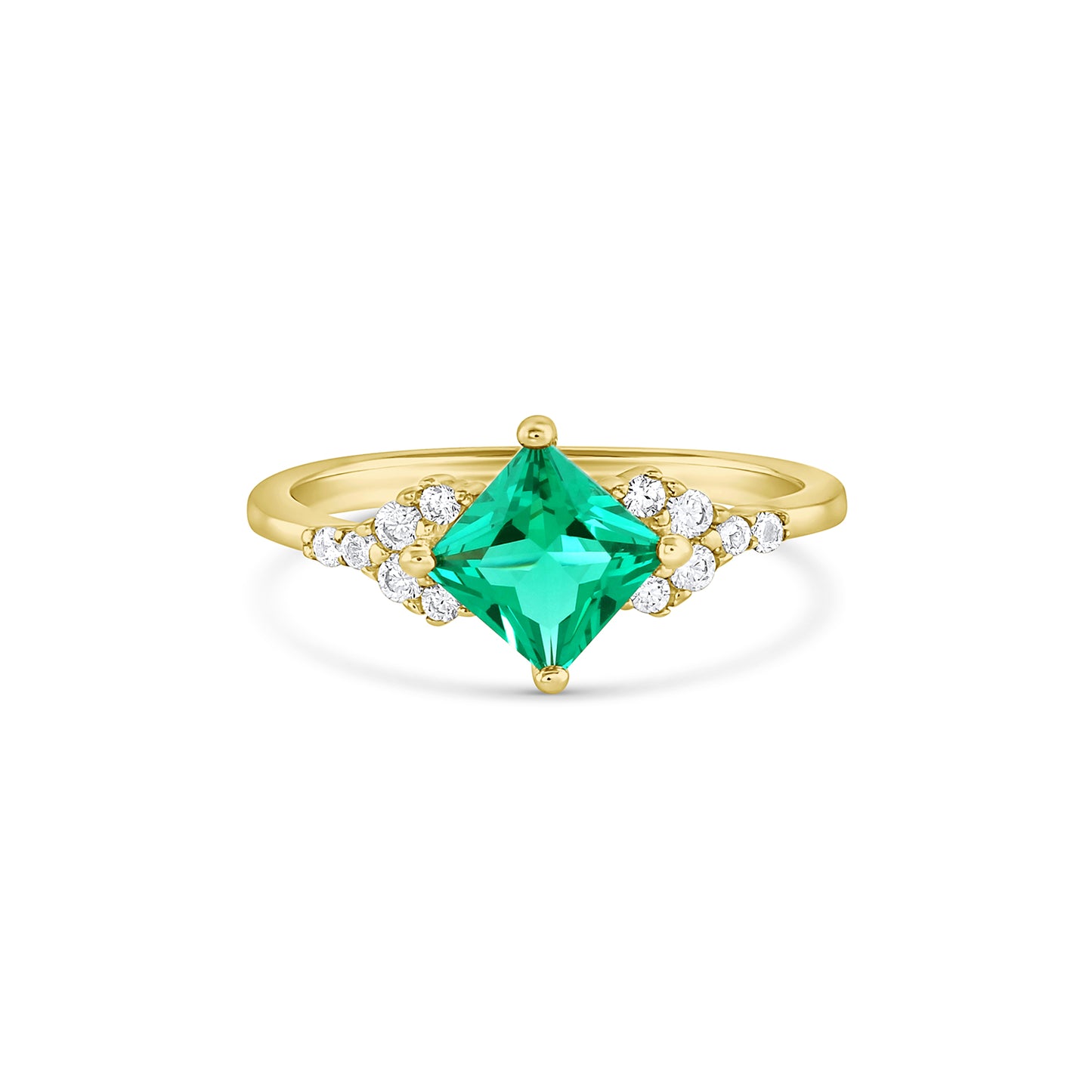 Sky Emerald Ring